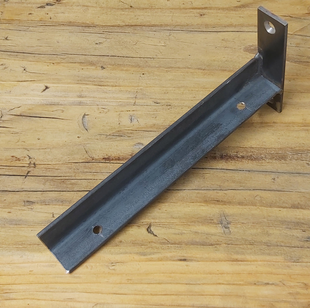 Mild Steel 'T' Industrial Shelf Brackets (Pair)