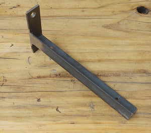 Mild Steel 'T' Industrial Shelf Brackets (Pair)