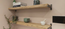 Load image into Gallery viewer, Mild Steel &#39;T&#39; Industrial Shelf Brackets (Pair)
