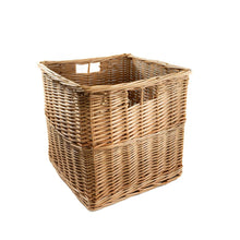 Load image into Gallery viewer, Wicker Square Storage Basket for Cube Units
