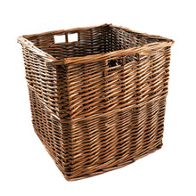 Load image into Gallery viewer, Wicker Square Storage Basket for Cube Units
